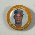 Chili Davis Pinback Button Mlb Baseball San Francisco Giants 1 Inch Fun Foods 38. Fixed Price $5.49.