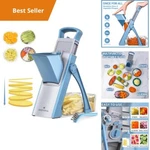 Premium Stainless Steel Mandolin Slicer Vegetable Chopper Kitchen Gadget Food. Fixed Price $95.99.