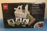 Williams Sonoma Paderno World Cuisine 4 Blade Vegetable Slicer Spiralizer. Fixed Price $19.99.