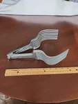 Vintage Westmark Tranchetta Slicing And Carving Aid Aluminum Euc. Fixed Price $16.00.