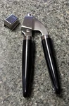 Kitchenaid Gourmet Garlic Press Black Removable Basket Stainless Steel. Fixed Price $9.00.
