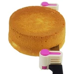 Yorwe Diy Cake Slicer, Stratification Auxiliary, Bread 1*2PCS, Rose Red. Fixed Price $12.41.