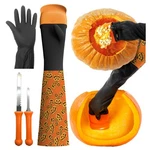 Halloween Moments Pumpkin Scraper Glove As Seen On Shark Tank - Mess Free .... Fixed Price $35.39.