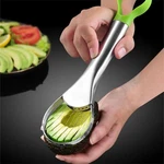 Stainless Steel 2 1 Avocado Slicer Cutter Peeler Kitchen Fruit Tool. Fixed Price $10.99.