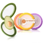 Airtight Food Storage Set: Avocado, Onion Keepers & Silicone Fridge Containers. Fixed Price $20.21.