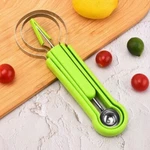 4 1 Baller Scoop Stainless Steel Watermelon Cutter Fruit Carving Tool. Fixed Price $9.99.