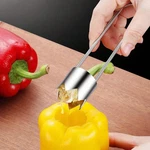 Pepper Corer - Stainless Steel Pineapple, Fruit Kitchen Tool. Fixed Price $6.92.