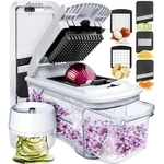 Mandoline Slicer Kitchen Vegetable Chopper Food Veggie Fruit Cutter 6-IN-1. Fixed Price $65.98.