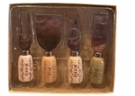Charcuterie Board Cheese Knife Set Ceramic Handles Nibble Pick Spreader Amscan. Fixed Price $25.00.