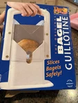 Bagel Biter Slicer Cutter "the Original Guillotine" Kitchen Tool - Unused!. Fixed Price $15.88.