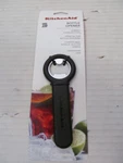 Kitchenaid Stainless Steel Bottle Opener, Black. Fixed Price $12.95.