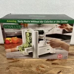 Spiralizer 5-BLADE Vegetable Slicer Maker Shredder White New Condition. Fixed Price $20.00.