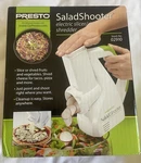 Nib 2015 Presto Salad Shooter 02910 Electric Slicer/shredder - White New. Fixed Price $21.99.