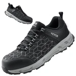Steel Toe Shoes For Men, Size 11 Wide, Men's Cushion Sport Safety Athlet. Fixed Price $75.42.