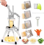 French Fry Cutter Commercial Potato Chopper Stainless Steel Vegetable Dicer Frui. Fixed Price $190.86.