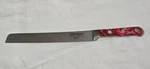 Lamsonsharp Shelburne Falls, Ma Hc Stainless Steel "fire" Serrated Slicing Knife. Fixed Price $160.00.