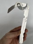 Railroad Aar Steel Wheel Gage S-630 Precision & Tool Q14.11-35 Made In Usa. Fixed Price $49.95.