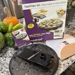 Mastrad Topchips Microwave Maker & Mini Mandoline Slicer Set. Fixed Price $15.00.