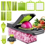 Vegetable Chopper Fruit Salad Slicer Food Dicer Cutter Peelers Egg Separator. Fixed Price $21.79.