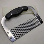 Vintage 90S The Pampered Chef Crinkle Cutter Potato French Fry Vegetable Slicer. Fixed Price $12.00.