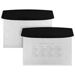Vaincre Bench Dough Scraper Cutter - 2PCS 6" Stainless Steel Chopper Black. Fixed Price $8.83.