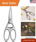 Dual-purpose Twin Select Stainless Steel Kitchen Shears Stylish And Functional. Fixed Price $179.99.