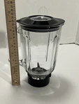 Westinghouse Blender Replacement Heavy Glass Pitcher 6 Cup With Black Lid. Fixed Price $24.22.