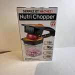 As Seen On Tv Nutri Chopper 5-IN-1 Compact Portable Handheld Kitchen Slicer Tool. Fixed Price $14.00.