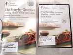 The Everyday Gourmet Making Healthy Food Taste Great (book/ Dvd). Fixed Price $8.90.