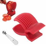 Tomato Slicer, Cutter With Corer For Home Use, Dicer, Ki.... Fixed Price $15.19.