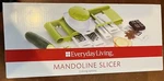 Everyday Living Mandoline Slicer 5 Slicing Options New Box. Fixed Price $10.98.