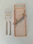 Benriner Super Slicer Mandolin, Japanese Wide Vegetable W/4 Blades, NO.95. Fixed Price $43.00.
