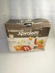 Farberware Spiraletti Vegetable Slicer With Three Colored Blades Nib. Fixed Price $19.99.