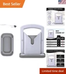 Dishwasher-safe Isoko Bagel Cutter Slicer With Smooth Guillotine & Non-slip Base. Fixed Price $57.99.