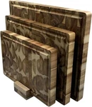 Kolwoven Acacia Wood Cutting Boards Set Of 3 For Kitchen 1 Inch Large, Brown. Fixed Price $58.83.