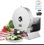 Vevor Electric Vegetable Slicer 0-0.5IN Thickness Adjustable Manual Large Port. Fixed Price $135.99.