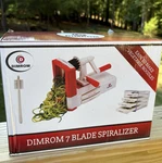 Spiralizer 7-BLADE Fruit Vegetable Slicer Noodle Maker Kitchen Tool. Fixed Price $17.95.