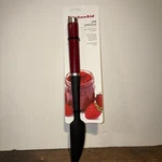 New Kitchenaid Narrow Jar Spatula Empire Red. Fixed Price $14.24.