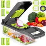 12 In Multifunctional Vegetable Slicer Cutter ,shredders With Basket. Fixed Price $99.99.