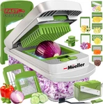 Mueller Pro-series 10-IN-1, 8 Blade Vegetable Chopper, Onion Mincer, Cutter, Dic. Fixed Price $35.12.