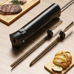 Electric Knife For Meat Slicing - 4 Stainless Steel Blades Bread & Cheese Cutt. Fixed Price $35.83.
