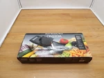 Oneida Mandoline Slicing Set Plastic Easy Push Turn Adjustable Blade - Black. Fixed Price $17.00.