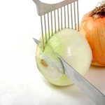 2PC Onion Tomato Veggie Slicer Cutting Guide Holder Cutter Gadget. Fixed Price $12.94.