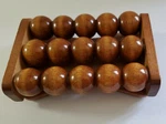 Hand Made Wooden Body Messager &toner HAVING15 Rolling Balls Non Slip Pad. Fixed Price $7.25.