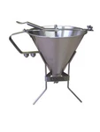 Louis Tellier EX180014 2QT Capacity Stainless Steel Sauce Funnel W/ Stand. Fixed Price $381.80.