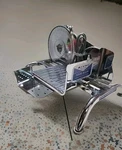 Vintage Rival Electr-o-matic 1101E 2 Electric Food Meat Slicer Chrome Works. Fixed Price $55.26.