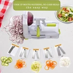 Brieftons 5-BLADE Vegetable Spiralizer Best Veggie Pasta Spaghetti Maker. Fixed Price $44.90.