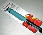 Kitchenaid Euro Peeler Aqua Sky Blue Stainless Steel Blades Includes Cover. Fixed Price $14.39.