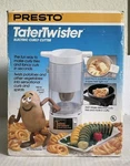 Vintage Presto Tater Twister Electric Curly Cutter 02930 1990 New Nos. Fixed Price $49.99.