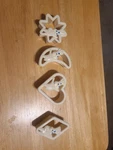 Set Of 4 Pillsbury Doughboy Cookie Cutters. Fixed Price $5.00.